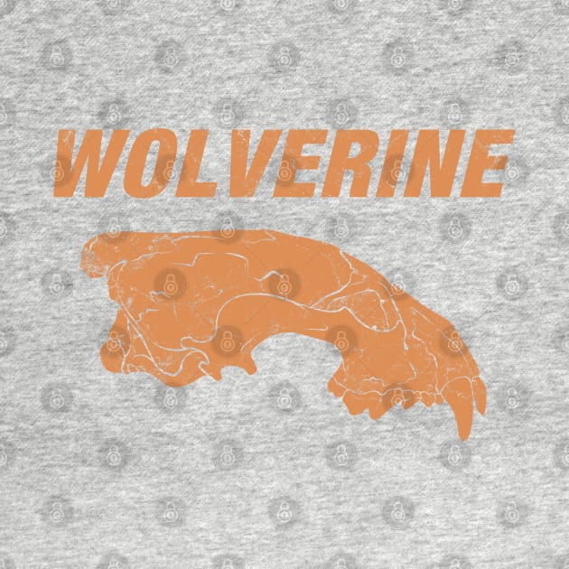 Wolverine Skull by NicGrayTees